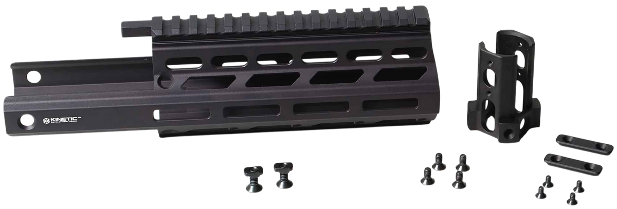 Kinetic Development Group SRX6 MK2 6" Stribog SP9 M-LOK Rail Extension - Black — view 2