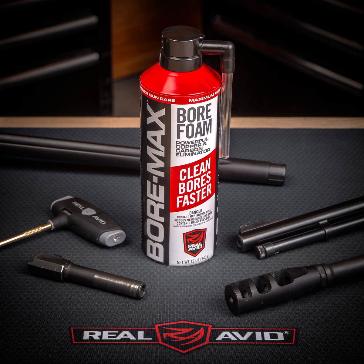 Real Avid Bore-Max Bore Foam 12 oz Aerosol — view 2