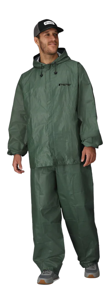 Frogg Toggs Ultra-Lite2 Waterproof Rain Suit OD Green XL — view 2