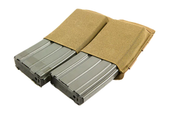 Blue Force Gear Ten-Speed Double M4 Mag Pouch Coyote Brown Cordura — view 2