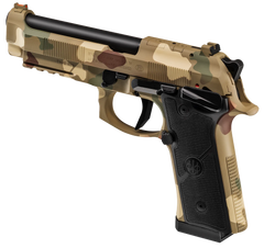 Beretta 92XI SAO 9mm 4.7" 15+1 Semi-Auto Pistol - Frog Skin Camo Cerakote — view 2