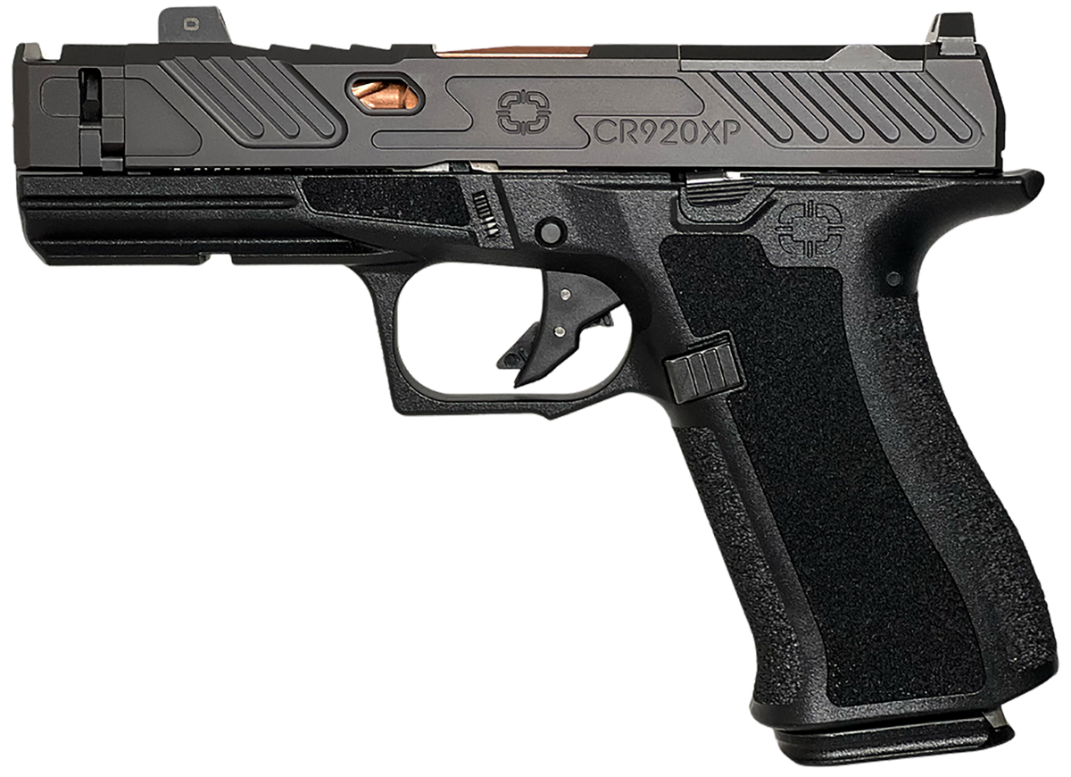 Shadow Systems CR920XP Elite 9mm Luger 3.65" 10+1 Semi-Auto Pistol - Black/Bronze — view 2