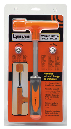 Lyman Mag Inertia Bullet Puller Magnum Orange/Black — view 2