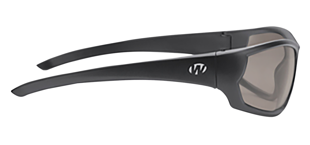 Walkers Game Ear IKON Vector Ballistic Eyewear Smoke Gray Lens Matte Black Frame — view 2