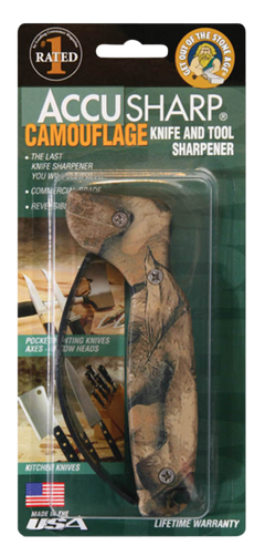 Accusharp 005C Hand Held Hard Diamond Sharpener Camo Handle — view 2