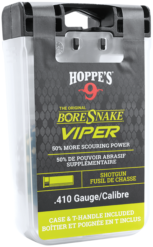 Hoppes BoreSnake Viper 410 Gauge Shotgun Bore Cleaner Rope - Bronze Bristle — view 2