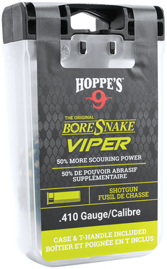 Hoppes BoreSnake Viper 410 Gauge Shotgun Bore Cleaner Rope - Bronze Bristle — view 2
