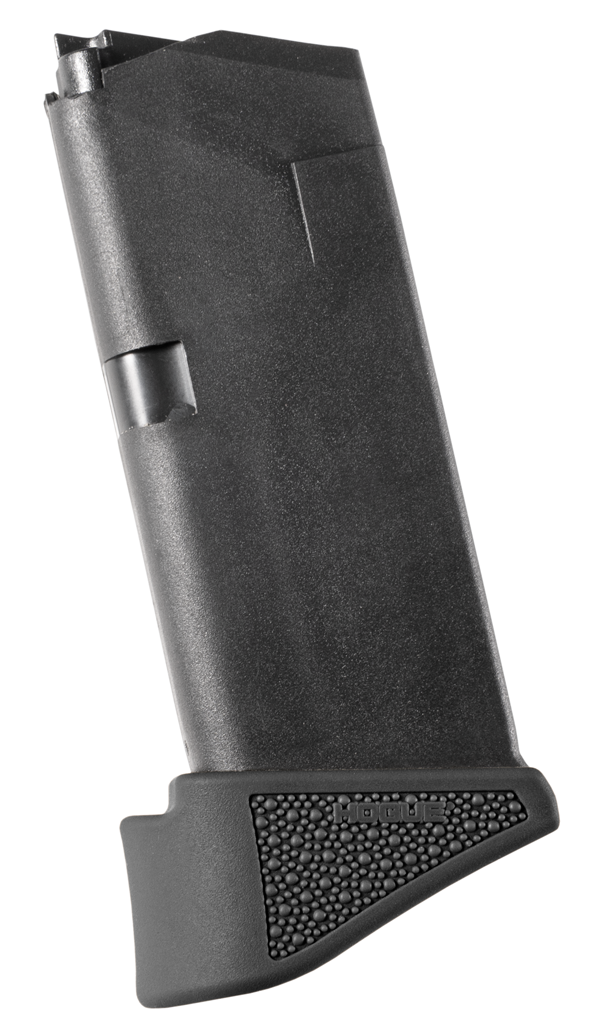 Hogue 18620 OverMolded Rubber Grip Extension Base Pad for Glock 26 10-Rd Magazine - Black — view 2