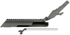 Midwest Industries AK Alpha Series Railed Top Cover - Black Anodized — view 2