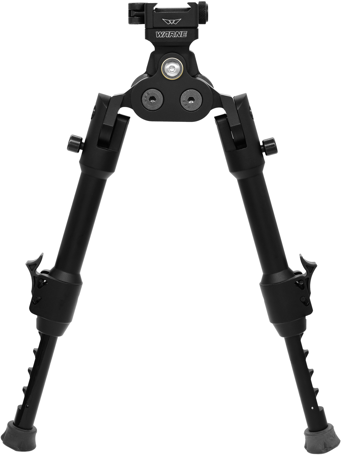 Warne 7923M Skyline Pro Bipod Black Anodized QD Picatinny Head with Precision Legs — view 2