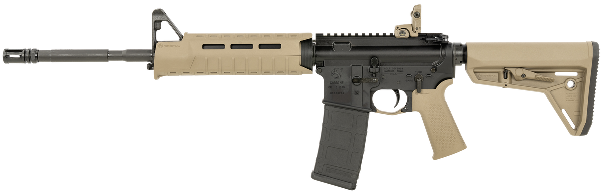 Colt M4 Carbine 5.56 NATO 16.10" 30+1 Semi-Auto Rifle - FDE Magpul — view 2