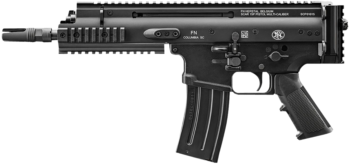 FN SCAR 15P 5.56x45mm NATO 7.50" 10+1 Semi-Auto Pistol - Black — view 2