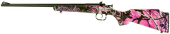 Crickett KSA2160 Youth 22 LR 16.12" 1-Rd Bolt Action Rifle - Muddy Girl Synthetic Stock — view 2