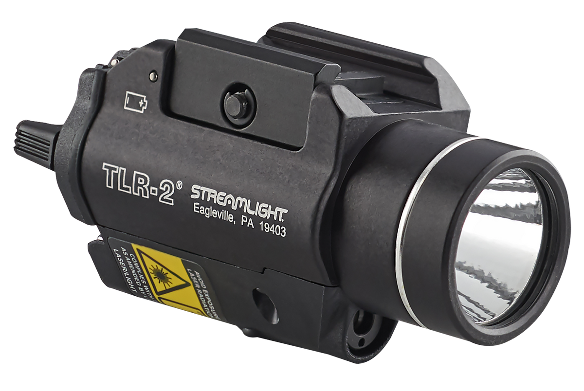 Streamlight TLR-2 300 Lumen C4 LED Weapon Light w/Red Laser - Black Anodized — view 2