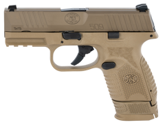 FN 509 Compact 9mm Luger 3.70" 15+1 Semi-Auto Pistol - Flat Dark Earth — view 2