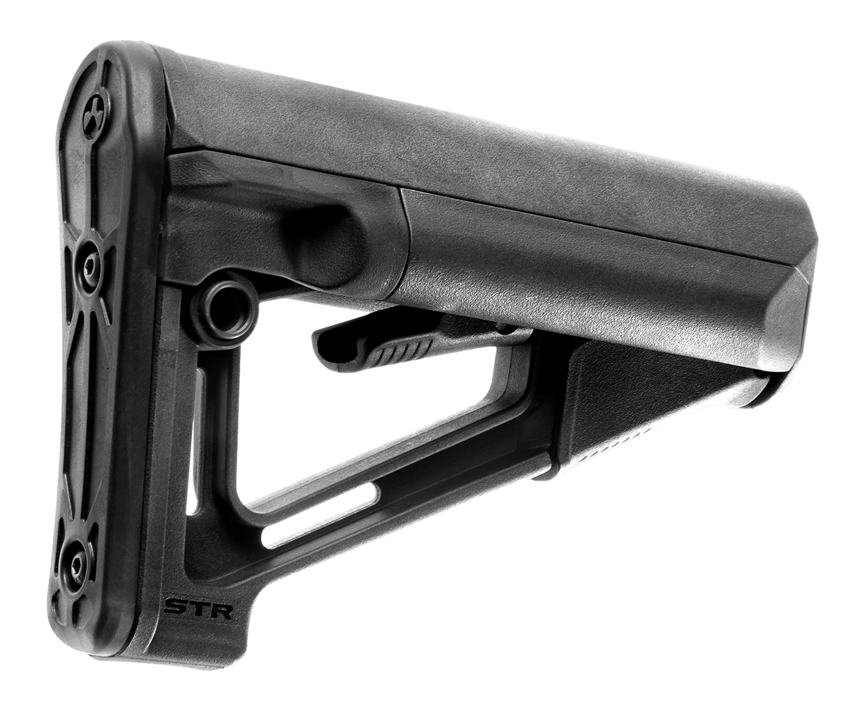 Magpul Industries STR AR-15 Mil-Spec 6-Position Carbine Stock - Black — view 2