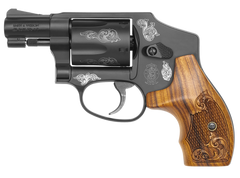 Smith & Wesson Model 442 Engraved .38 Special +P 1.88" 5-Shot DAO J-Frame Revolver — view 2