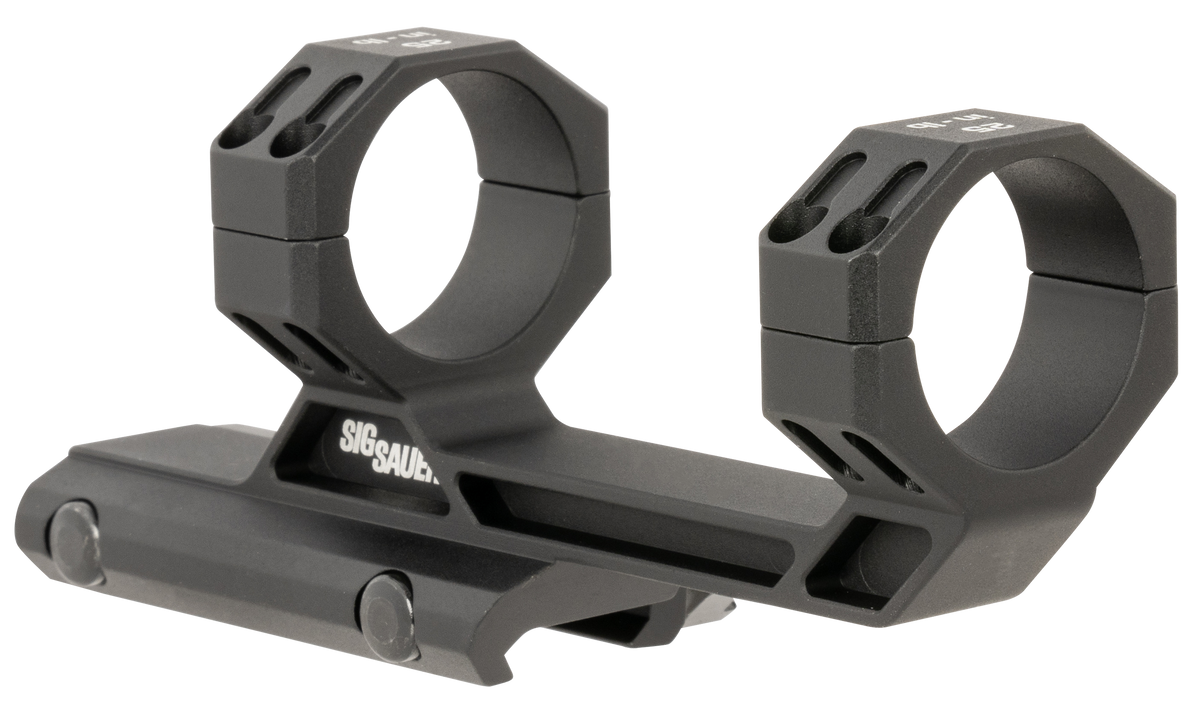 Sig Sauer Electro-Optics Alpha MSR 34mm Scope Mount/Ring Combo 1.535" Black Anodized — view 2