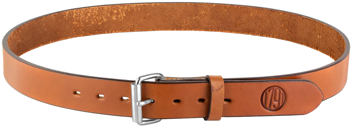 1791 Gunleather BLT-01 Gun Belt Classic Brown Leather 40/44 1.50" Buckle — view 2