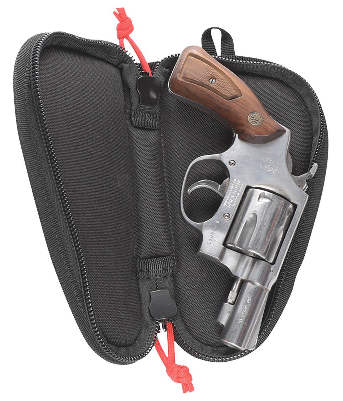 G*Outdoors GPS-1004CPCB Discreet Pistol Case Black Lockable Zipper 4" Barrel — view 2