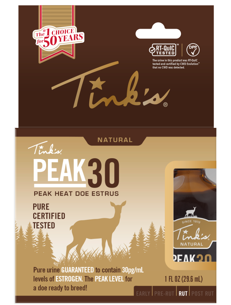 Tinks Premium Estrus Deer Attractant 1 oz Doe In Estrus Glass Bottle — view 2