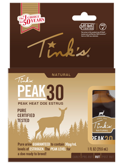 Tinks Premium Estrus Deer Attractant 1 oz Doe In Estrus Glass Bottle — view 2