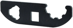 Angstadt Arms AA093LBCWR 3-Lug Wrench Steel Black Nitride 1/2" Opening — view 2