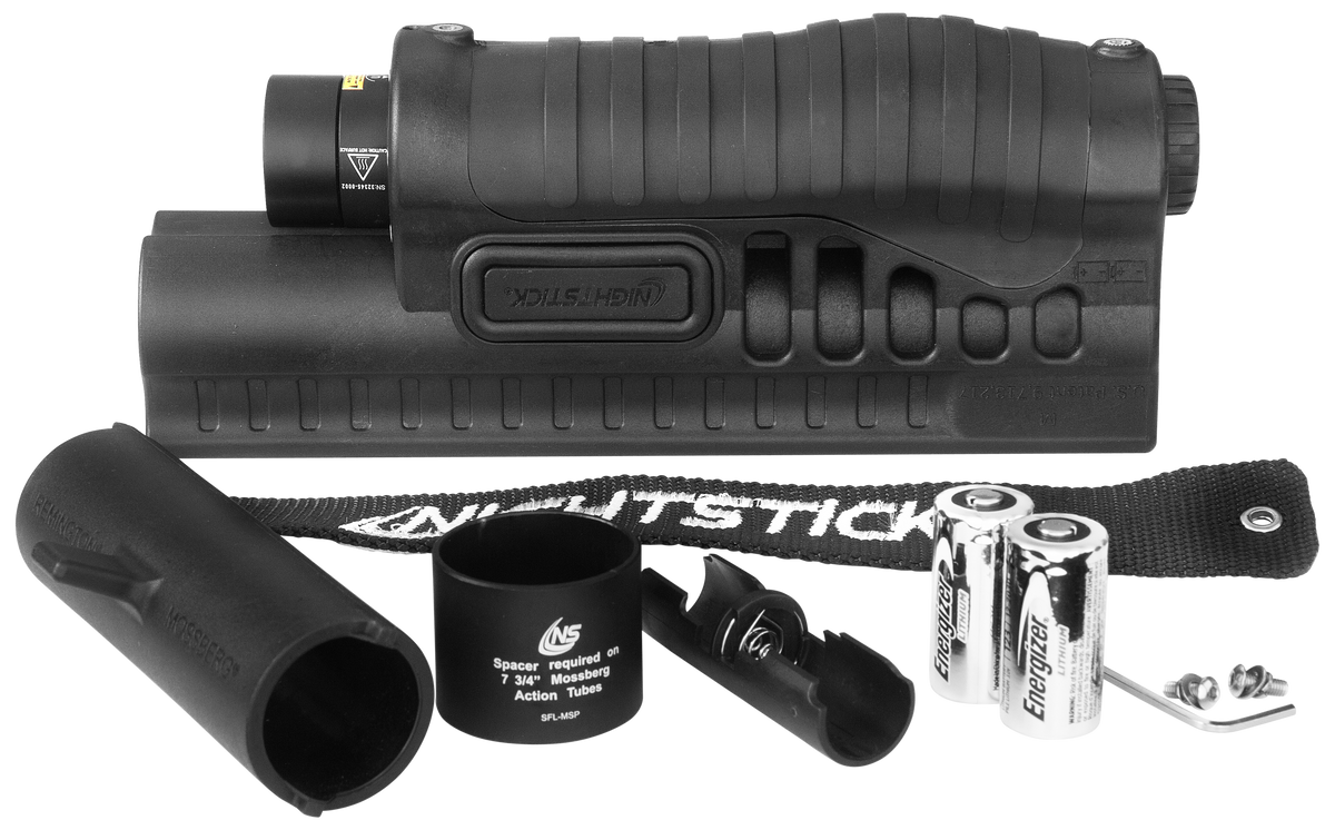 Bayco Nightstick SFL11GL Shotgun Forend Light 1200 Lumens White LED Green Laser Mossberg 500/590/590A1/Shockwave — view 2