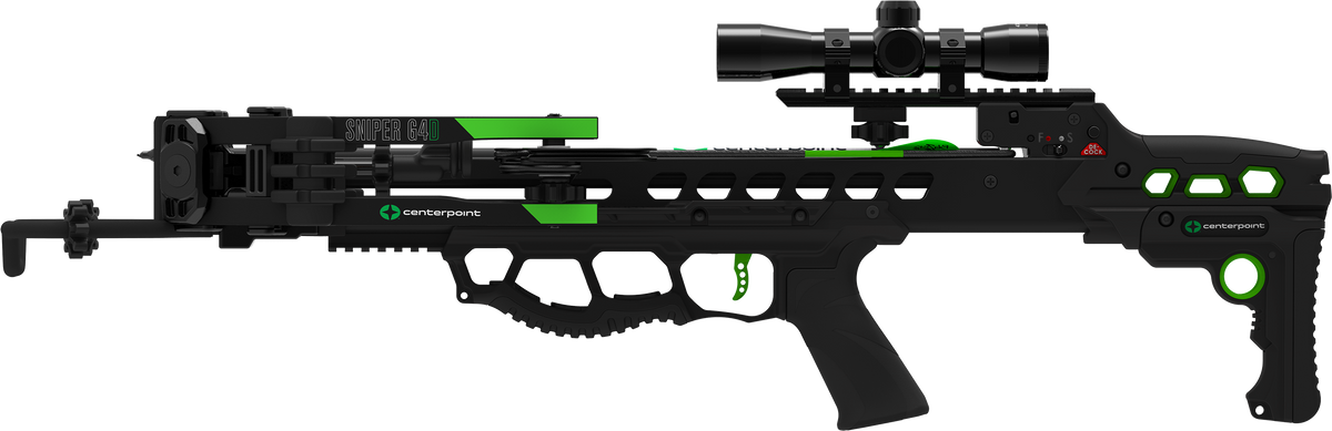 Centerpoint Sniper G4D Crossbow 27.95" 400 FPS 214 lb Draw — view 2