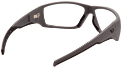 Pyramex OverWatch Safety Glasses Clear Anti-Fog Lens Urban Gray Frame — view 2