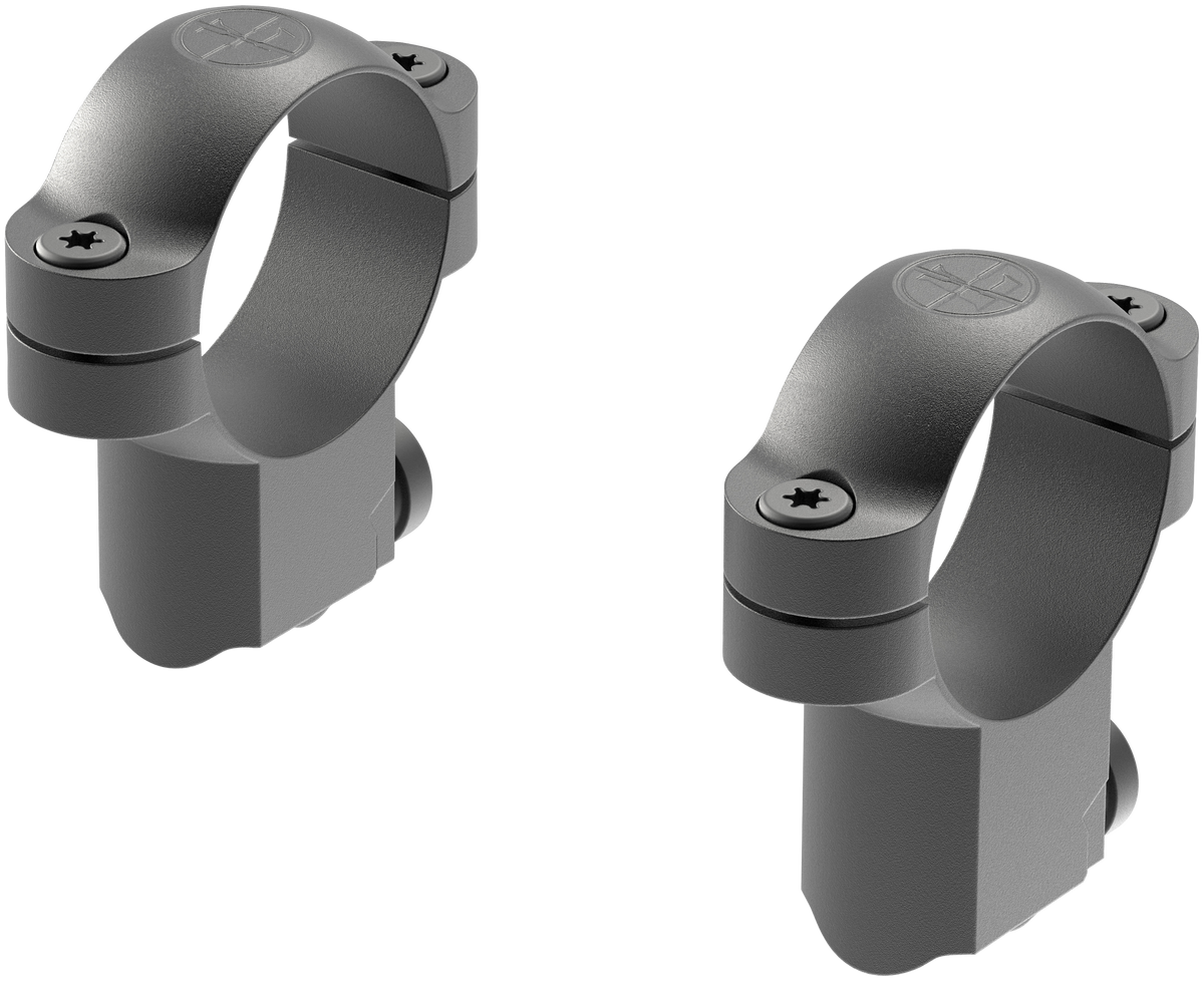 Leupold 51043 Ringmounts 30mm Super High Matte Black - Ruger M77 — view 2