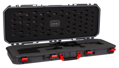 Plano All Weather 2 Rustrictor Technology 42" Rifle Case Gray/Red - Dri-Loc Seal & Lockable Latches — view 2