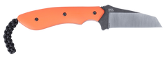 Columbia River CRKT 2399 S.P.I.T. 2.29" Fixed Plain Satin Stonewashed 8Cr13MoV Orange G10 — view 2