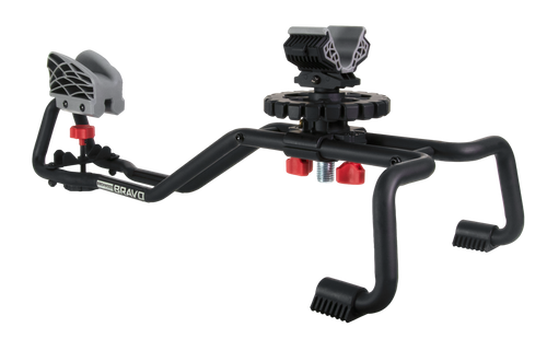 Birchwood Casey BSR Bravo Shooting Rest Black/Red Steel 15 lbs — view 2