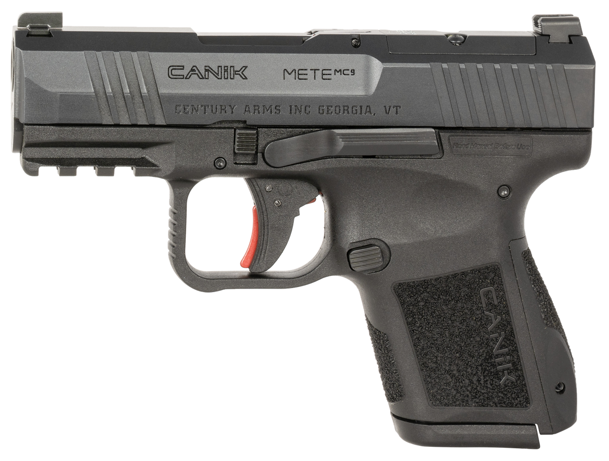 Canik Mete MC9 9mm Luger 3.18" 10+1 Semi-Auto Pistol - CA Compliant - Black — view 2