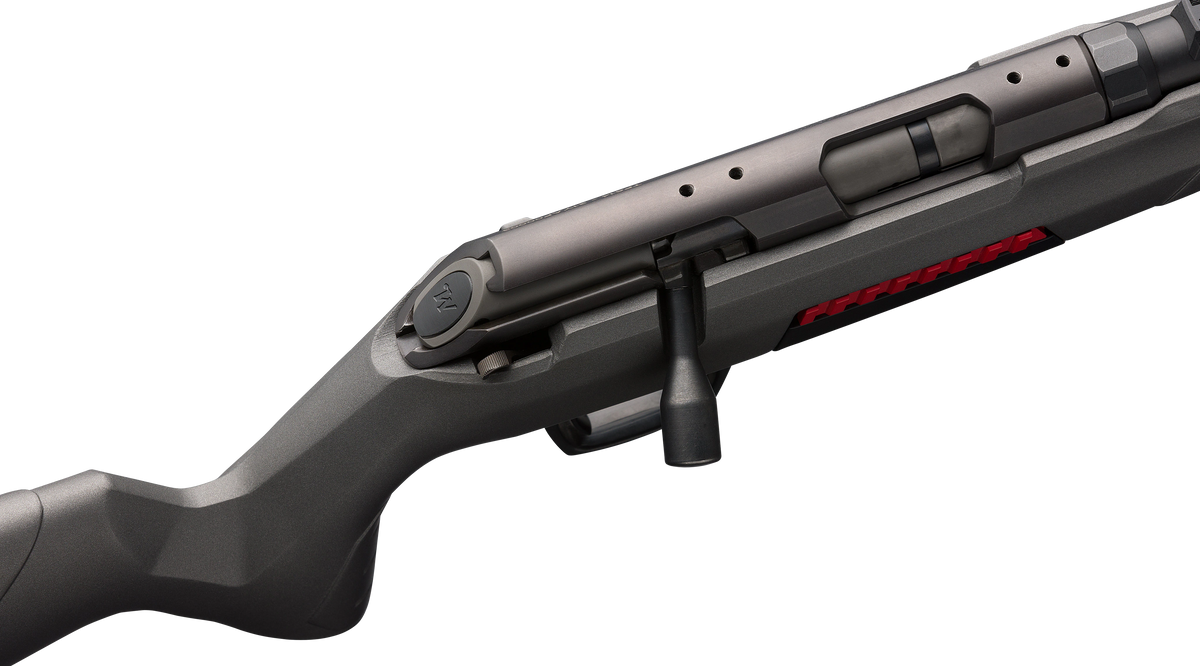 Winchester Xpert 22 LR 10+1 18" Target Crown Barrel, Matte Black Steel Receiver, Picatinny Rail Forend, Gray Adjustable Synthetic Stock — view 2