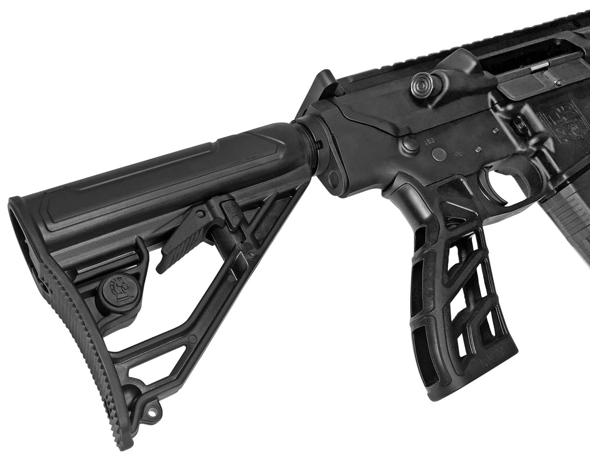 Adaptive Tactical EX Performance Lite Adjustable Black Synthetic M4-Style Stock - AR Platform, Mil-Spec Buffer Tubes — view 2