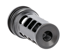 Huxwrx QD 338 Muzzle Brake .338 Cal 3/4x24 Black 2.30" AR-Platform — view 2