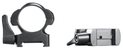Weaver Mounts Lever Lok 1" High Matte Black Steel Scope Rings - Quick Detach — view 2