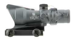 Trijicon 100308 ACOG 4x 32mm Illuminated Red Chevron .223/5.56 BDC Riflescope - Sniper Gray — view 2