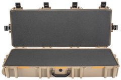 Pelican VCV730 Vault Tactical Rifle Case 44" Tan Polymer 2 Rifles w/Wheels — view 2