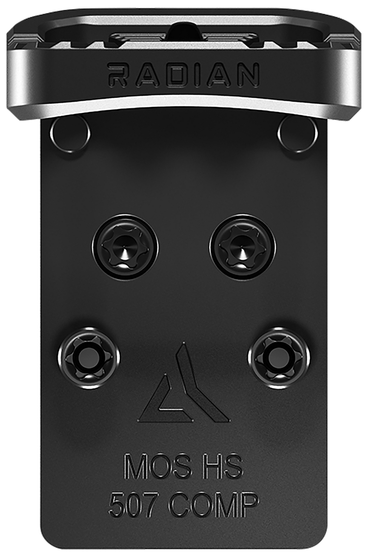 Radian Weapons Guardian Optic Guard 7075 Aluminum Black for Glock MOS / Holosun HS507 Comp — view 2