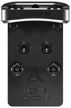 Radian Weapons Guardian Optic Guard 7075 Aluminum Black for Glock MOS / Holosun HS507 Comp — view 2