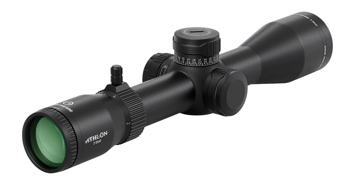 Athlon Midas HMR GEN2 2-12x42mm 30mm Tube SFP IR AHMC1 MOA Riflescope — view 2