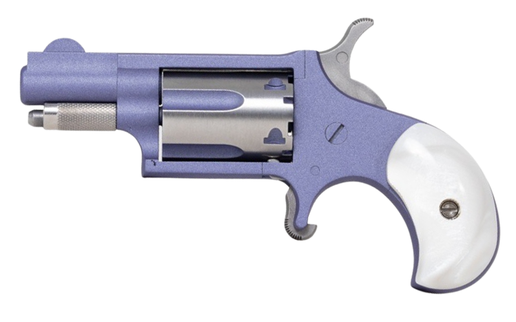 North American Arms 22LR-ORCHID Mini-Revolver 22 LR 1.13" 5-Shot SAO Orchid Cerakote — view 2