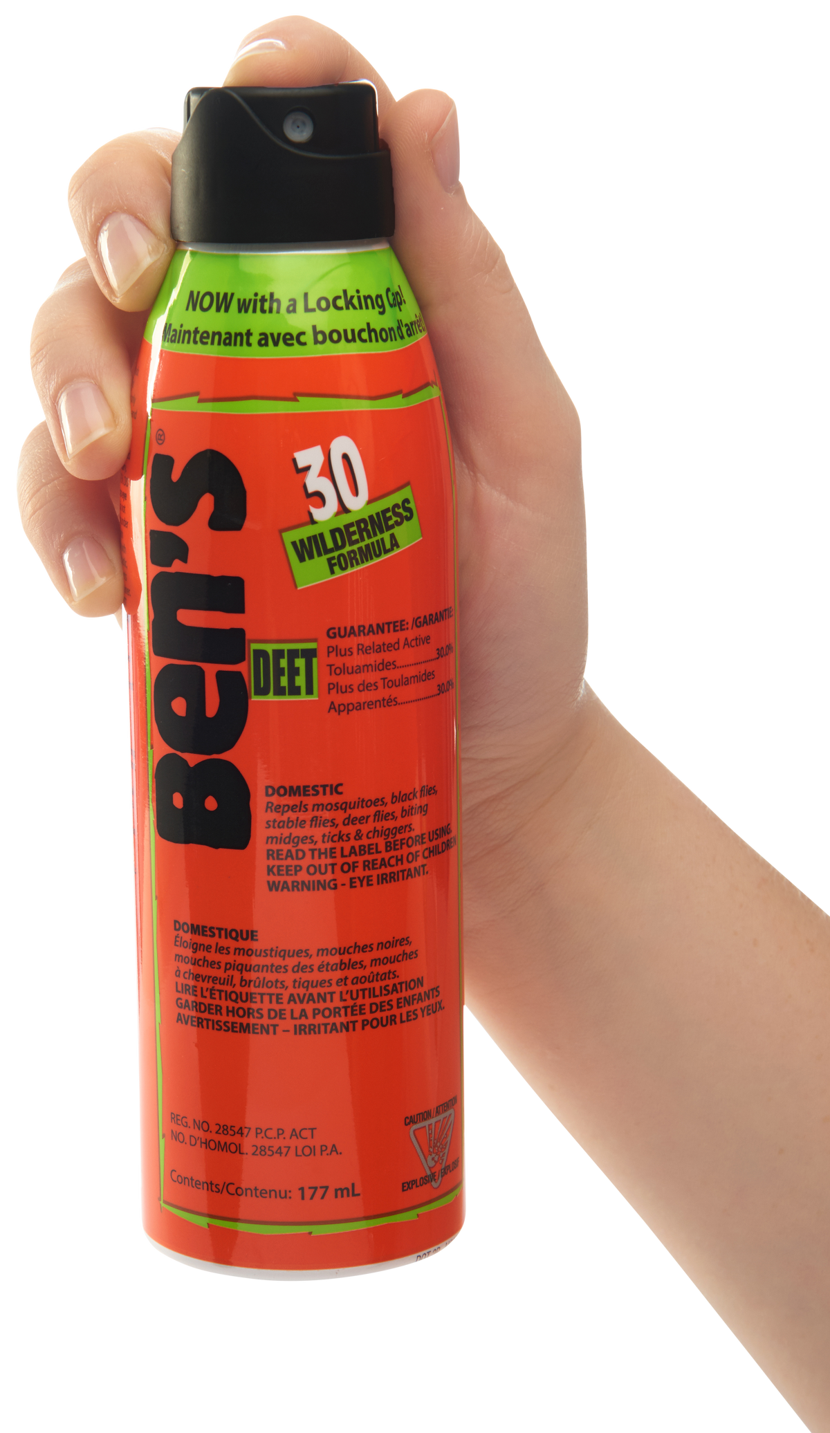 Ben's 30 Eco-Spray 6 oz Aerosol Tick & Insect Repellent - 30% DEET, Odorless — view 2