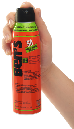 Ben's 30 Eco-Spray 6 oz Aerosol Tick & Insect Repellent - 30% DEET, Odorless — view 2