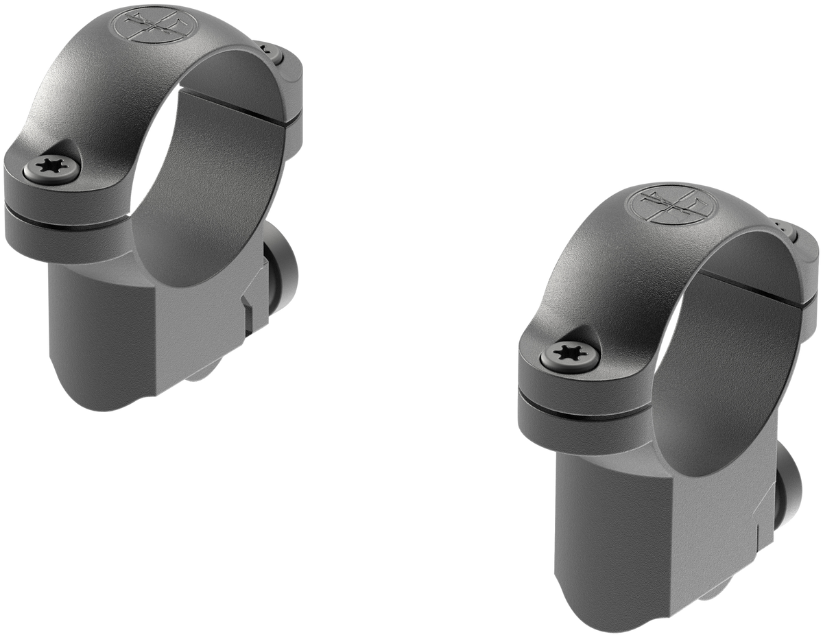 Leupold 170351 Ringmounts 1" Medium Matte Black - Ruger M77 — view 2