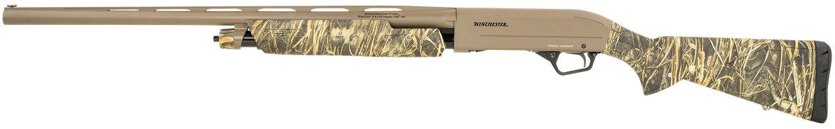 Winchester Guns SXP Hybrid Hunter 12 Gauge 3.5" 4+1 26" Pump Shotgun - Realtree Max-7, FDE Receiver — view 2