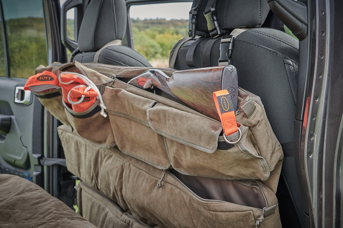 Mud River Truck Seat Organizer 49" x 27" Brown Nylon — view 2